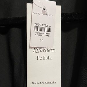 Ann Taylor The Long One Button Blazer in Bi-Stretch - NWT